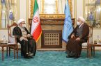 آیت‌الله آملی لاریجانی با رئیس جدید قوه قضاییه دیدار کرد