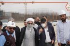 بازدید آیت الله صفایی بوشهری از پروژه آبشیرین کن ۷۰۰۰۰ مترمکعبی