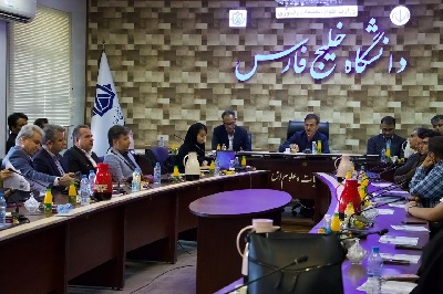 گزارش تصویری از آیین آغاز به کار نخستین دوره پذیرفتهشدگان رشته حقوق دانشگاه خلیجفارس بوشهر