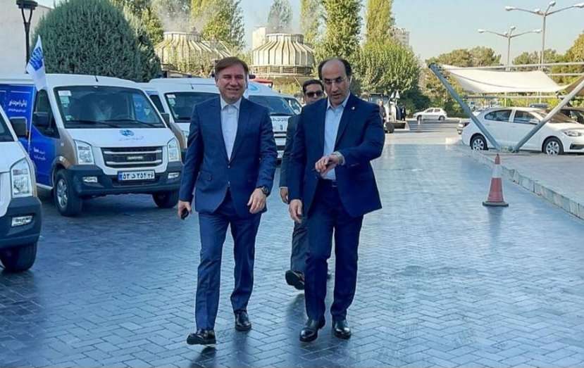 حضور استاندار و شهردار استان بوشهر در کنفرانس ملی مخابرات ایران