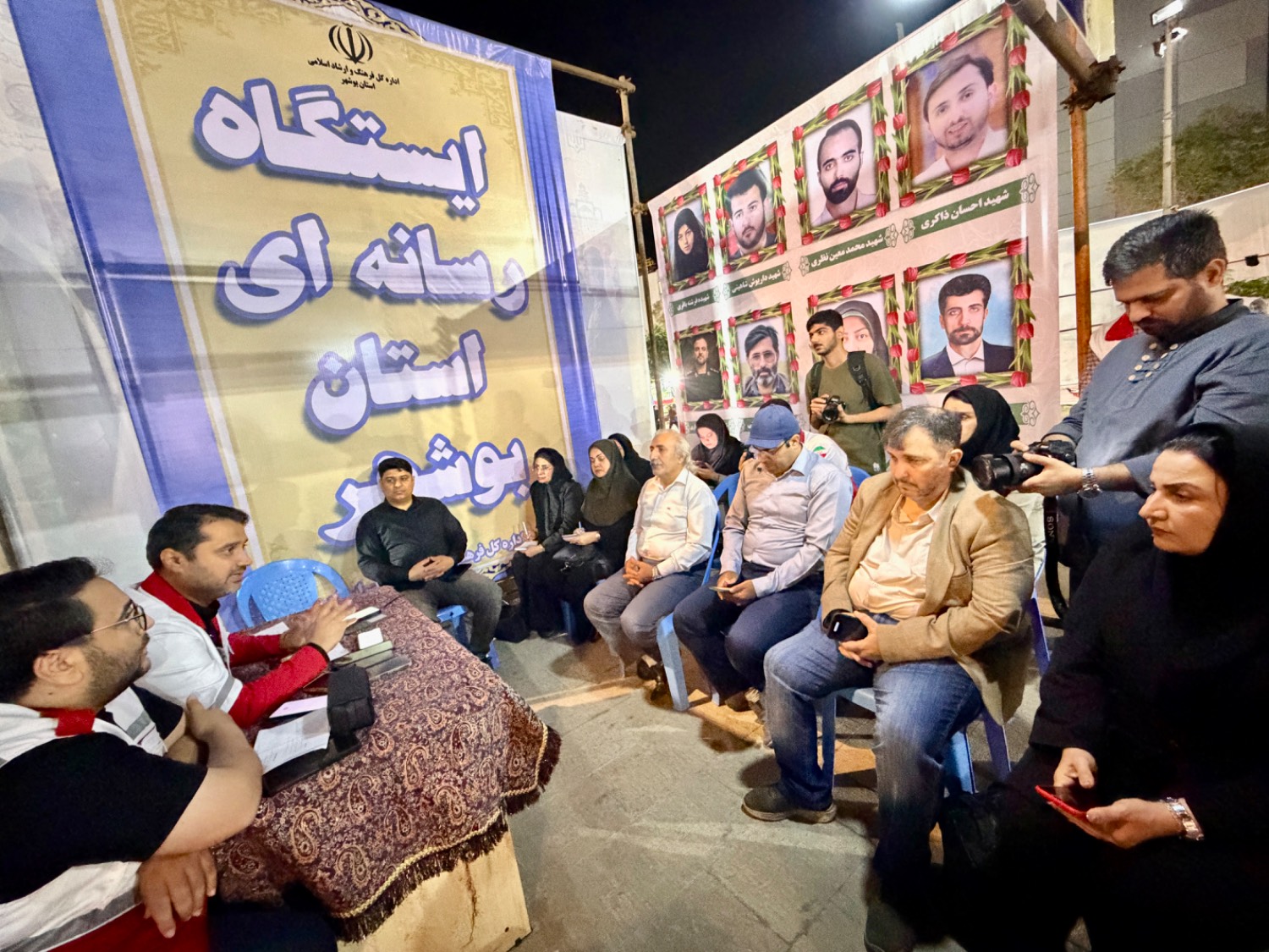 در جنگ تحمیلی، نیروهای هلال احمر استان بوشهر در ۴۷۲ عملیات ارزیابی، اجرایی و امدادرسانی حضور یافتند
